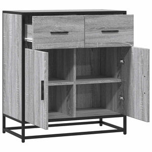 Συρταριέρα Γκρι sonoma 68x35x76 cm Ξύλινο μηχανουργικό ξύλο