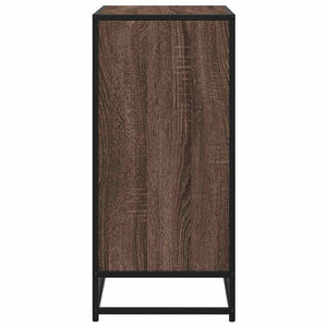 Συρταριέρα καφέ δρυς 68x35x76 cm Κατασκευασμένο ξύλο