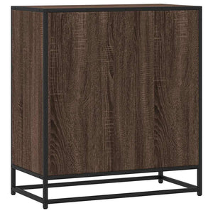 Συρταριέρα καφέ δρυς 68x35x76 cm Κατασκευασμένο ξύλο