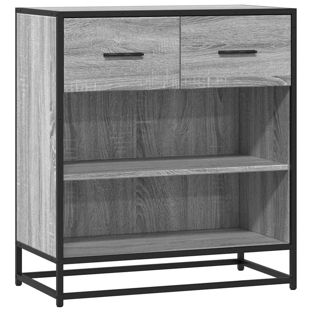 Συρταριέρα Γκρι sonoma 68x35x76 cm Ξύλινο μηχανουργικό ξύλο