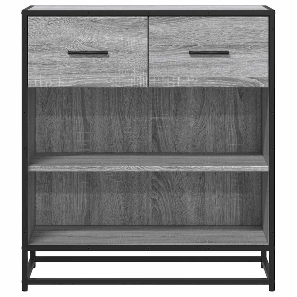 Συρταριέρα Γκρι sonoma 68x35x76 cm Ξύλινο μηχανουργικό ξύλο
