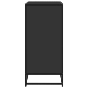 Συρταριέρα Μαύρο 68x35x76 cm Κατασκευασμένο ξύλο - Pakobazaar