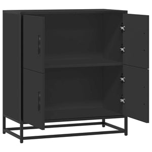 Συρταριέρα Μαύρο 68x35x76 cm Κατασκευασμένο ξύλο - Pakobazaar