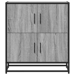 Συρταριέρα Γκρι sonoma 68x35x76 cm Ξύλινο μηχανουργικό ξύλο