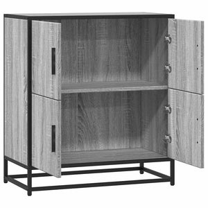 Συρταριέρα Γκρι sonoma 68x35x76 cm Ξύλινο μηχανουργικό ξύλο