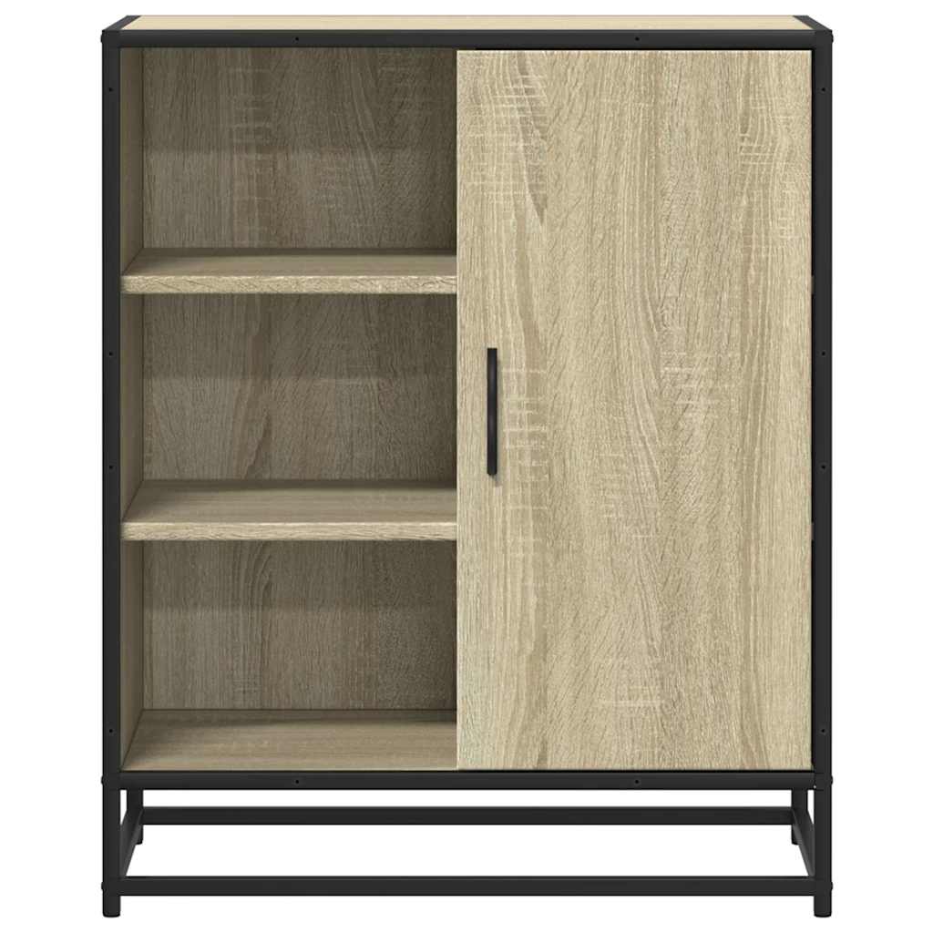 Sideboard Sonoma Oak 62x35x76 cm Κατασκευασμένο ξύλο