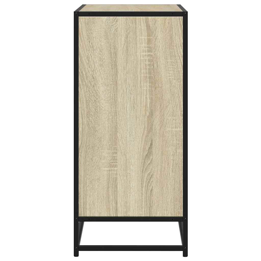 Sideboard Sonoma Oak 62x35x76 cm Κατασκευασμένο ξύλο
