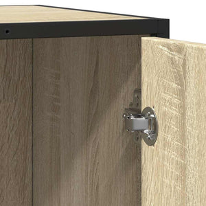 Sideboard Sonoma Oak 62x35x76 cm Κατασκευασμένο ξύλο