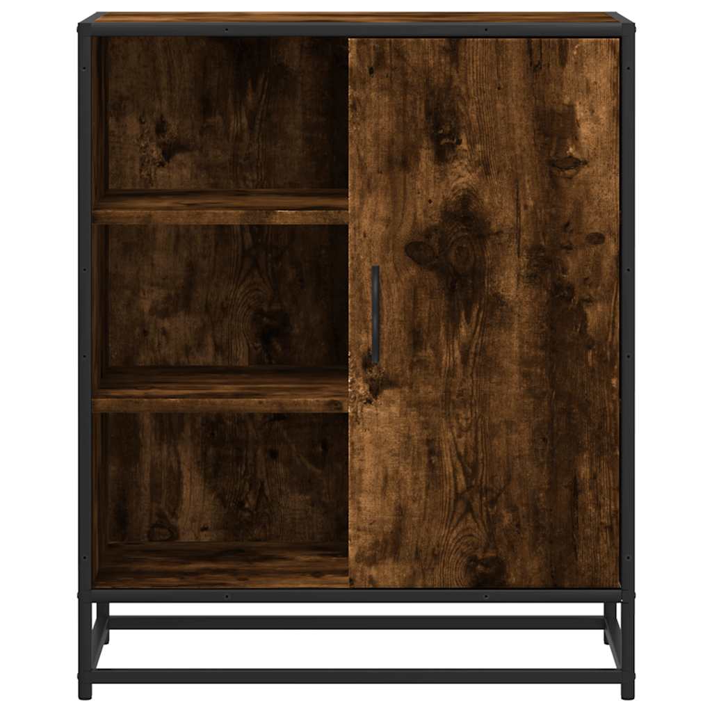Sideboard Καπνιστή δρυς 62x35x76 cm Κατασκευασμένο ξύλο