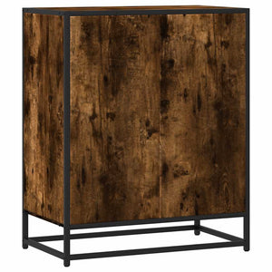 Sideboard Καπνιστή δρυς 62x35x76 cm Κατασκευασμένο ξύλο
