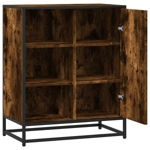 Sideboard Καπνιστή δρυς 62x35x76 cm Κατασκευασμένο ξύλο