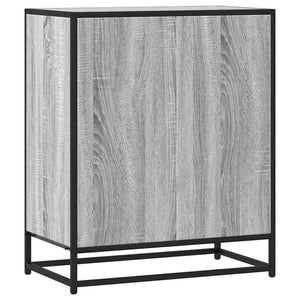 Sideboard Grey Sonoma 62x35x76 cm Ξύλινο μηχανουργικό ξύλο