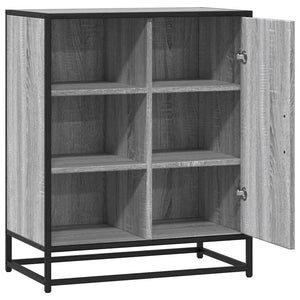 Sideboard Grey Sonoma 62x35x76 cm Ξύλινο μηχανουργικό ξύλο