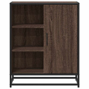 Sideboard καφέ δρυς 62x35x76 cm Ξύλο μηχανής