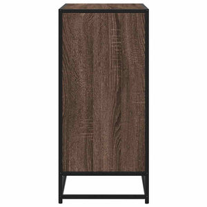 Sideboard καφέ δρυς 62x35x76 cm Ξύλο μηχανής
