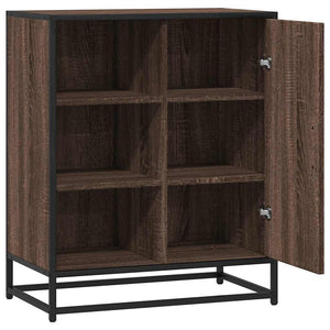 Sideboard καφέ δρυς 62x35x76 cm Ξύλο μηχανής
