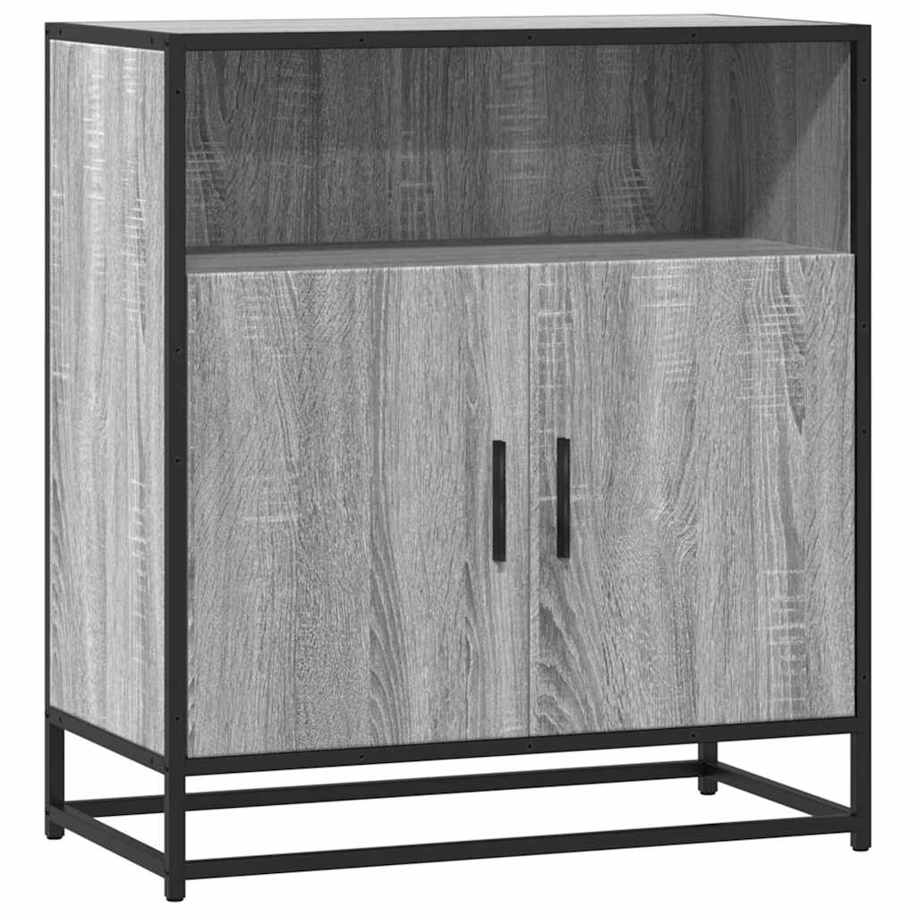 Συρταριέρα Γκρι Sonoma 68x35x76 cm Ξύλινο μηχανουργικό ξύλο