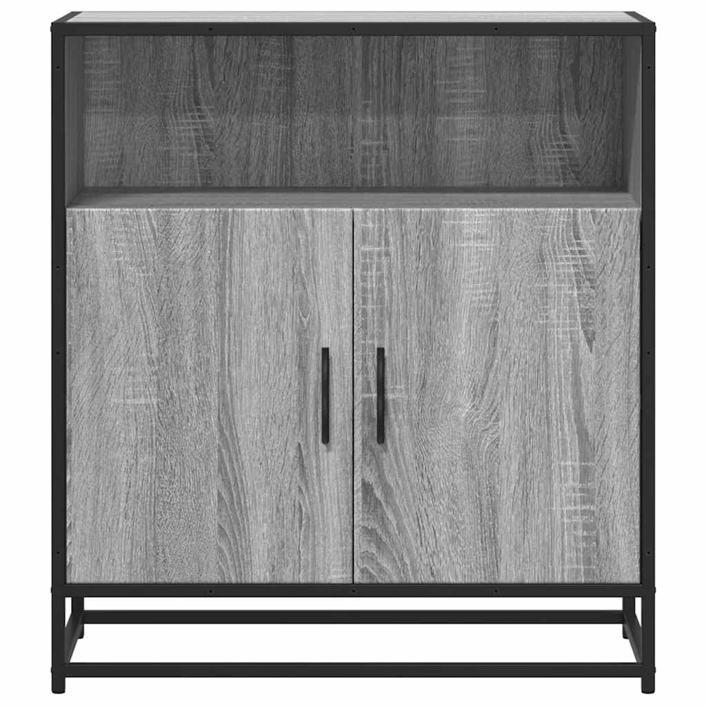 Συρταριέρα Γκρι Sonoma 68x35x76 cm Ξύλινο μηχανουργικό ξύλο