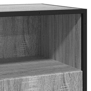 Συρταριέρα Γκρι Sonoma 68x35x76 cm Ξύλινο μηχανουργικό ξύλο