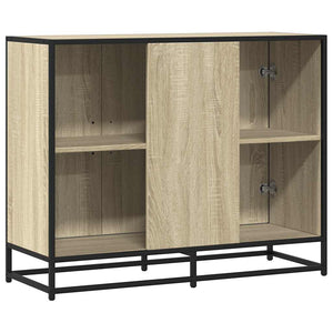 Sideboard Sonoma Oak 94x35x76 cm Κατασκευασμένο ξύλο
