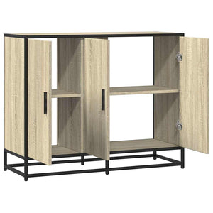 Sideboard Sonoma Oak 94x35x76 cm Κατασκευασμένο ξύλο