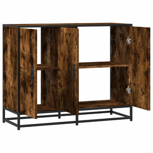 Sideboard Καπνιστή δρυς 94x35x76 cm Κατασκευασμένο ξύλο