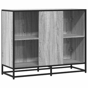 Sideboard Grey Sonoma 94x35x76 cm Ξύλινη κατασκευή