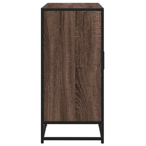 Sideboard καφέ δρυς 94x35x76 cm Κατασκευασμένο ξύλο - Pakobazaar