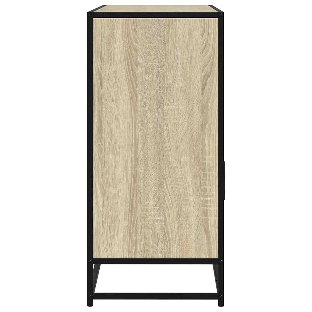 Sideboard Sonoma Oak 100x35x76 cm Κατασκευασμένο ξύλο - Pakobazaar