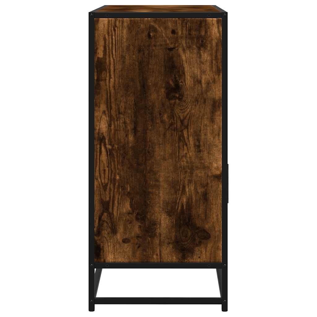 Sideboard Καπνιστή δρυς 100x35x76 cm Κατασκευασμένο ξύλο - Pakobazaar