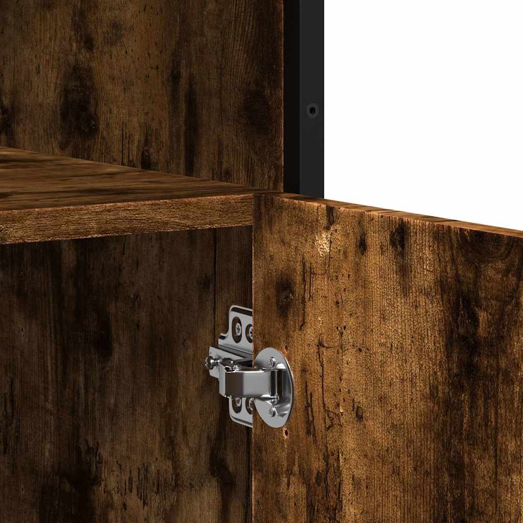 Sideboard Καπνιστή δρυς 100x35x76 cm Κατασκευασμένο ξύλο - Pakobazaar