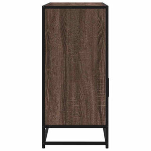 Sideboard καφέ δρυς 100x35x76 cm Κατασκευασμένο ξύλο
