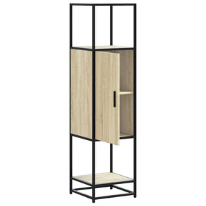 Highboard Sonoma Oak Κατασκευασμένο ξύλο και μέταλλο