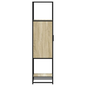 Highboard Sonoma Oak Κατασκευασμένο ξύλο και μέταλλο