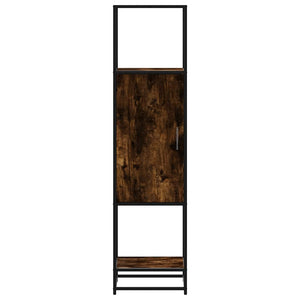 Highboard Καπνιστή δρυς Κατασκευασμένο ξύλο και μέταλλο