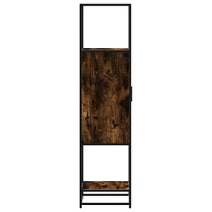 Highboard Καπνιστή δρυς Κατασκευασμένο ξύλο και μέταλλο