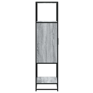 Highboard Grey Sonoma Κατασκευασμένο ξύλο και μέταλλο