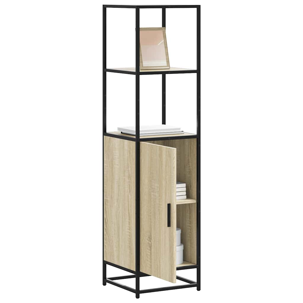 Highboard Sonoma Oak Κατασκευασμένο ξύλο και μέταλλο - Pakobazaar