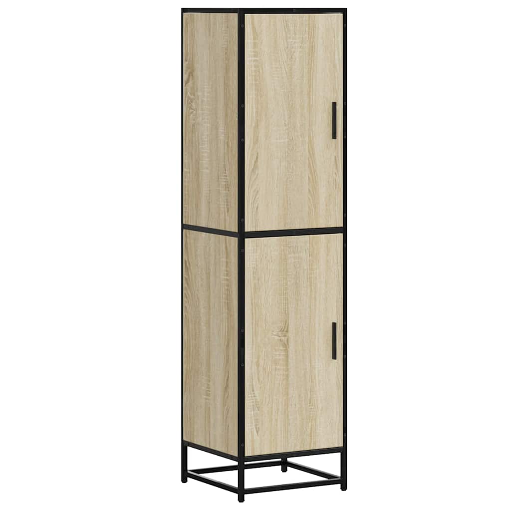 Highboard Sonoma Oak Κατασκευασμένο ξύλο και μέταλλο