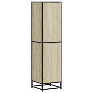 Highboard Sonoma Oak Κατασκευασμένο ξύλο και μέταλλο
