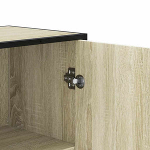 Highboard Sonoma Oak Κατασκευασμένο ξύλο και μέταλλο