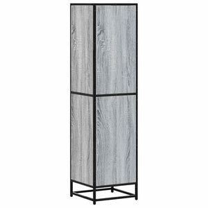Highboard Grey Sonoma Κατασκευασμένο ξύλο και μέταλλο