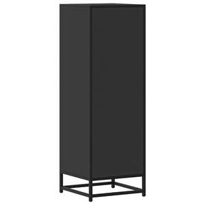 Ντουλάπι Μαύρο από 35,5x35x106,5 cm Επεξεργασμένο Ξύλο μέταλλο - Pakobazaar