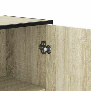 Highboard Δρυς sonoma 35,5x35x106,5 cm Κατασκευασμένο ξύλο - Pakobazaar