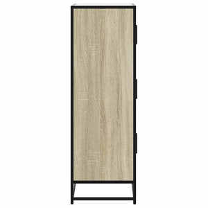 Ντουλάπι Δρυς sonoma 68x35x106,5 cm Επεξεργασμένο Ξύλο μέταλλο - Pakobazaar