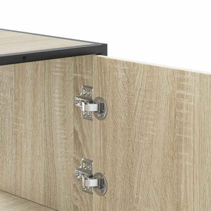 Ντουλάπι Δρυς sonoma 68x35x106,5 cm Επεξεργασμένο Ξύλο μέταλλο - Pakobazaar