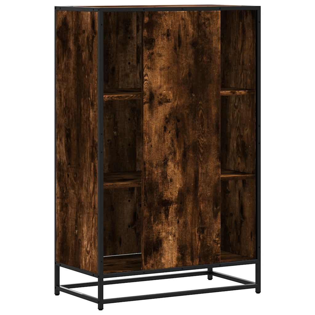 Highboard Καπνιστή δρυς 68x35x106,5 cm Κατασκευασμένο ξύλο - Pakobazaar