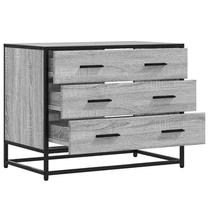 Ντουλάπι συρταριών Γκρι Sonoma 70x41x56 cm Ξύλινη κατασκευή - Pakobazaar