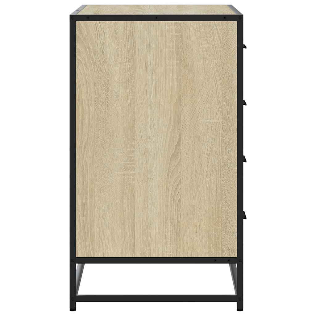 Συρταριέρα Sonoma Δρυς 70x41x70 εκ. από Επεξεργασμένο Ξύλο - Pakobazaar
