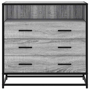 Συρταριέρα Γκρι sonoma 70x41x70 εκ. από Επεξεργασμένο Ξύλο - Pakobazaar